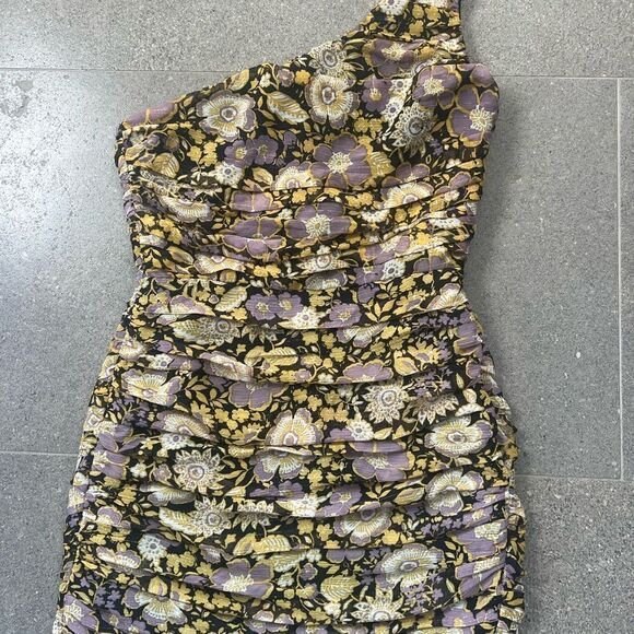 Zara BNWT Floral Dress Size Small Non Smoking - Picture 10 of 15